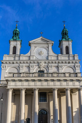 Fototapeta na wymiar Cathedral of Saint John The Baptist, Lublin, Poland.