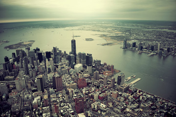 Manhattan aerial
