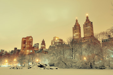Central Park winter