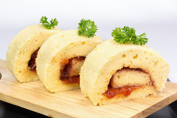 sweet cake roll