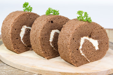 chocolate cake roll