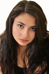 Naklejka premium Glamour portrait of beautiful woman 