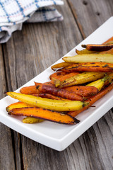 Honey roasted carrots