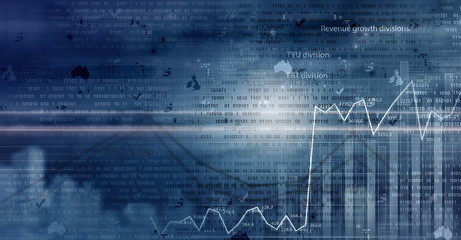 Business digital background