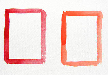 abstract  border watercolor background design