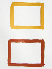 abstract border watercolor background design