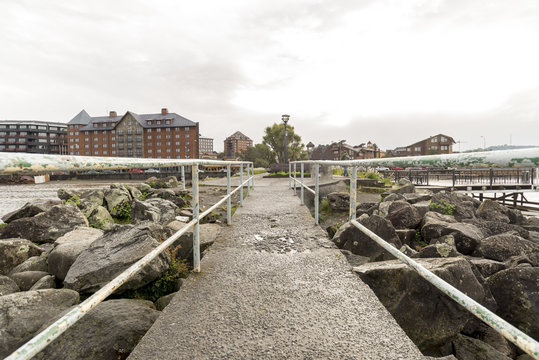 PUERTO VARAS-NOV 15, 2015: Puerto Varas is the southernmost of a string of towns on the western shore of Llanquihue Lake that includes Frutillar, Llanquihue and Puerto Octay.