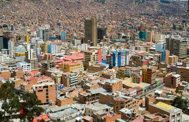 Fototapeta na wymiar La Paz