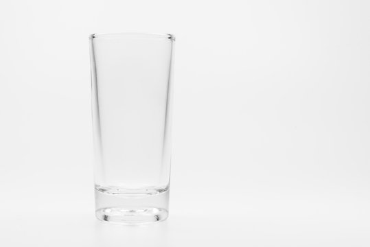 Empty short glass