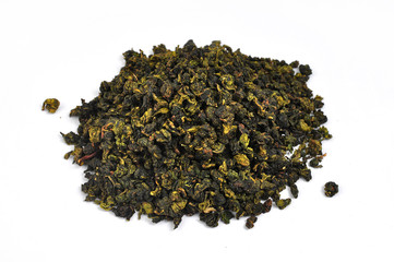Green tea   and  the dry tea is made of fresh green tea ,mainly to facilitate preservation