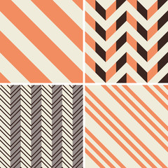 Obraz premium Seamless decorative patterns