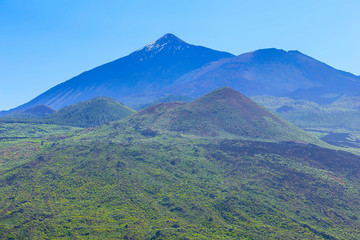 Naklejka na ściany i meble Teide Volcano Landscape on Tenerife