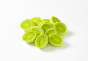leek slices