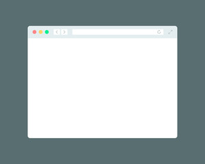 Simple Browser Window - obrazy, fototapety, plakaty