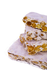nougat isolated