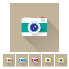 Camera Flat Design