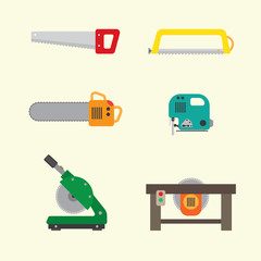 saw tool icon