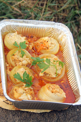 Onions Stuffed With Meat