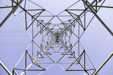 Electric tower metal