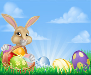 Easter Bunny Scene