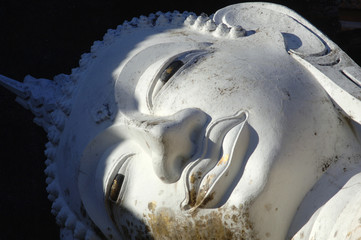 Buddhistische Tempel und Buddhastatuen in Thailand
