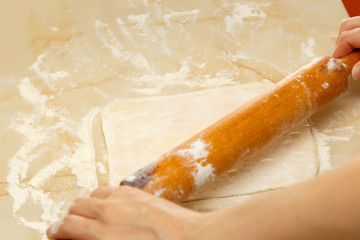 Baking sweet cakes process