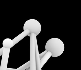 分子構造のイメージ