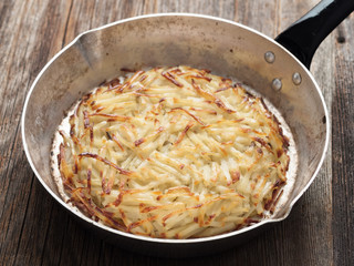rustic swiss potato rosti