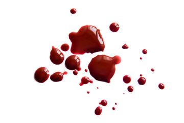 Blood stains (droplets)