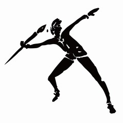  journalist throw pen, grunge vector illustration