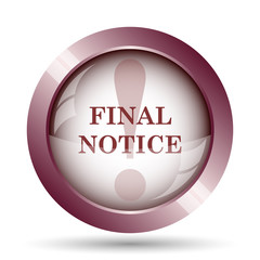 Final notice icon