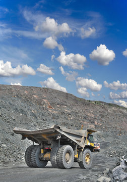 Iron ore opencast