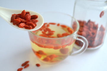 Чай с ягодами годжи 