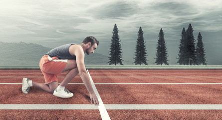 Young athlete