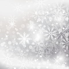 Christmas Background - Vector Illustration