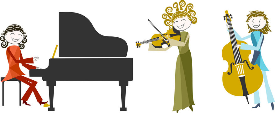 Groupe, bande de musiciens, musique