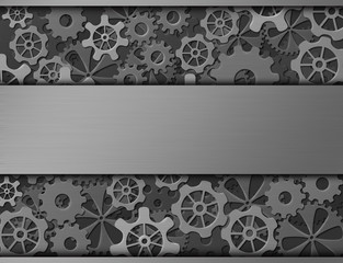 cog / rack background