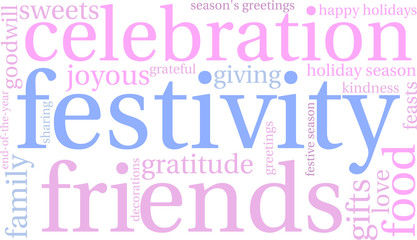 Festivity Word Cloud