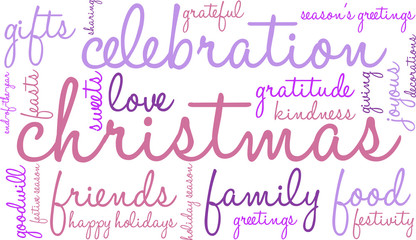 Christmas Word Cloud