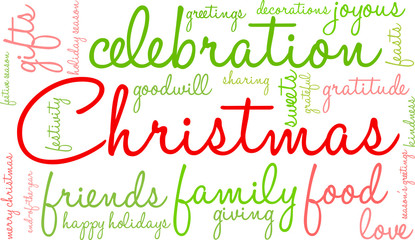 Christmas Word Cloud