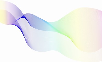 Texture gradient and lines, waves