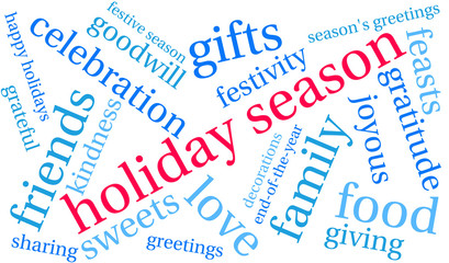 Holiday Season Word Cloud