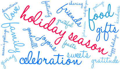 Holiday Season Word Cloud