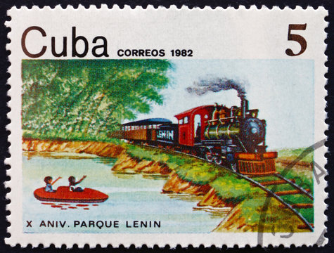 Postage stamp Cuba 1982 Lenin National Park