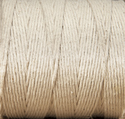 rope wrapped around the bale