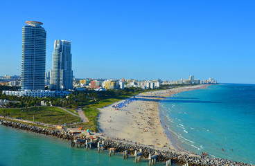 Miami Beach Aerial View 