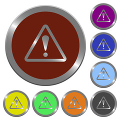 Color warning buttons