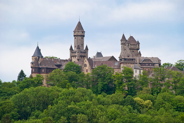 Fototapeta na wymiar Schloss Braunfels im Taunus