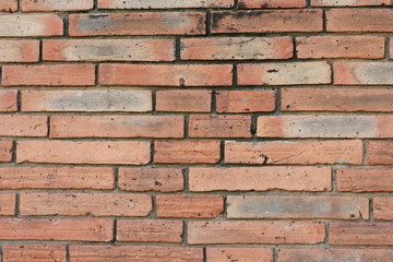Brick wall of Chiangmai old City,Thailand.
