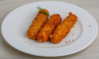 Fried cheese